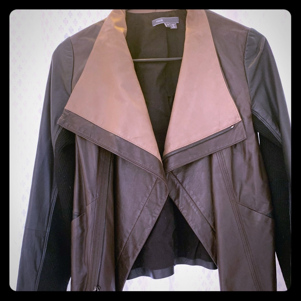 Leather jacket